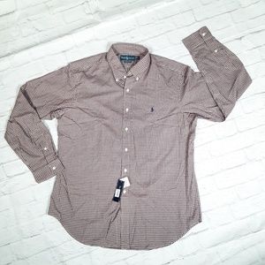 Polo Ralph Lauren Men's XL Plaid Button Up